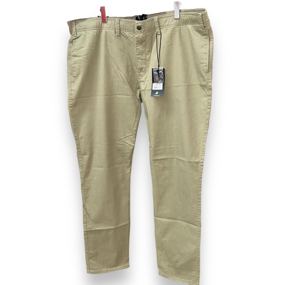 NEW Lois Jeans British Khakis Beige Jimmy Slim Fit Pants Mens Big & Tall Size 44 - Picture 2 of 10